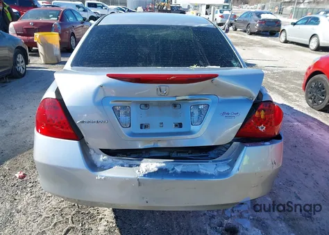 2007 Honda Accord 2.4 Se из США, поврежденный, VIN 1HGCM56307A174575